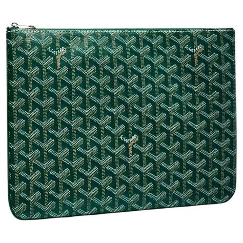 goyard senat pouch green|Goyard Senat Pouch MM Green .